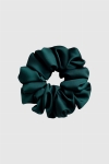 gumka do włosów zielona Scrunchie Medium Elegant Green