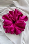 duża gumka do włosów fuksja Scrunchie Maxi Dark Fuchsia