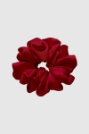 Scrunchie Medium gumka do włosów czerwona – Strawberry Red