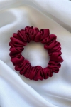 mała gumka do włosów bordowa Scrunchie Mini Dark Cherry