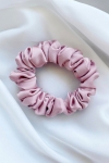 mała gumka do włosów różowa Scrunchie Mini Cloudy Rose