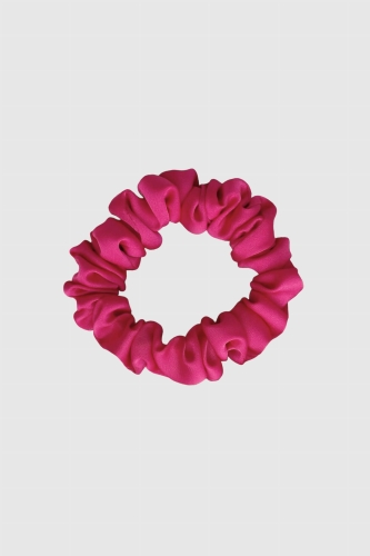 mała gumka do włosów pastelowy róż Scrunchie Mini Candy Pink