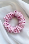mała gumka do włosów pudrowy róż Scrunchie Mini Baby Pink