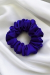 mała gumka do włosów kobaltowa Scrunchie Mini Navy Blue