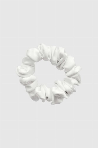 mała gumka do włosów ecru Scrunchie Mini Vanilla Cream