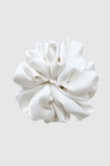 duża gumka do włosów ecru Scrunchie Maxi Vanilla Cream