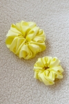 gumka do włosów żółta Scrunchie Medium Citrone
