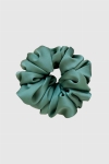 gumka do włosów pistacjowa Scrunchie Medium Dark Pistachio
