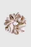 gumka do włosów beżowa Scrunchie Medium Cappuccino