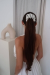 gumka do włosów w groszki Scrunchie Medium Dalmatino