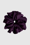 duża gumka do włosów fioletowa Scrunchie Maxi Dark Plum