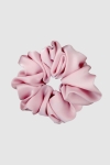 gumka do włosów różowa Scrunchie Medium Powder Pink