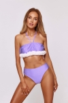 Minimalistyczny dół bikini Laura Flower – zestawiony z efektowną górą